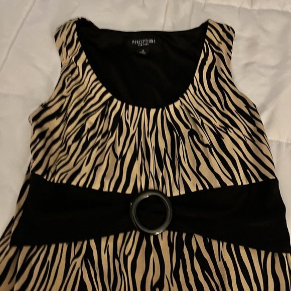 PACK OF 3 SUMMER DRESSES (LONDON TIMES , LONDON STYLE, PERCEPTIONS) SLEEVELESS - Picture 10 of 13